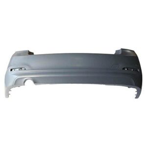 Bumper Rear Bmw 3 Series Sedan 2016-2018 Primed Without Chrome Trim Without Park Assist , BM1100346