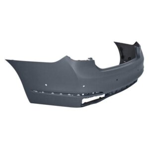 Bumper Rear Bmw 7 Series 2016-2019 Primed Without M-Pkg With 2Park Controls/ 4 Park Assist , BM1100359
