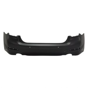 Bumper Rear Bmw 5 Series 2017-2019 Primed Without Park Assist/Trim Lines With Park Distance(For 530 Series Without M-Pkg) Capa , BM1100373C