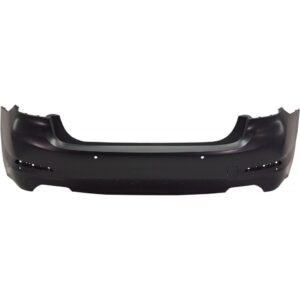 Bumper Rear Bmw 5 Series 2017-2019 Primed Without Park Assist With Park Distance/Trim Lines (For 540 Series Without M-Pkg) Capa , BM1100382C