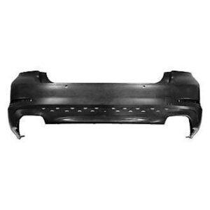 Bumper Rear Bmw 5 Series 2017-2019 Primed With Park Assist/Park Distance/Trim Lines(For 540 Series Without M-Pkg) , BM1100383