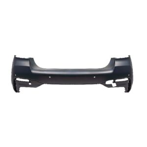 Bumper Rear Bmw 5 Series 2021-2023 Primed Ptm With 2 Park Assistant/4 Park Distance Sensor Capa , Bm1100451C - Hunt Parts
