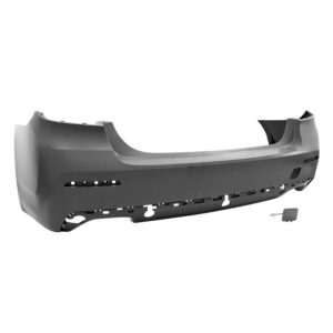 Bumper Rear Bmw 5 Series 2021-2023 Primed Ptm With Tow Hook Without Park Sensor , Bm1100454 - Hunt Parts