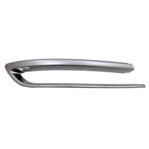 Bumper Moulding Rear Driver Side Bmw 5 Series 2014-2016 Without M Pkg Modern Line Chrome/Silver , BM1146113