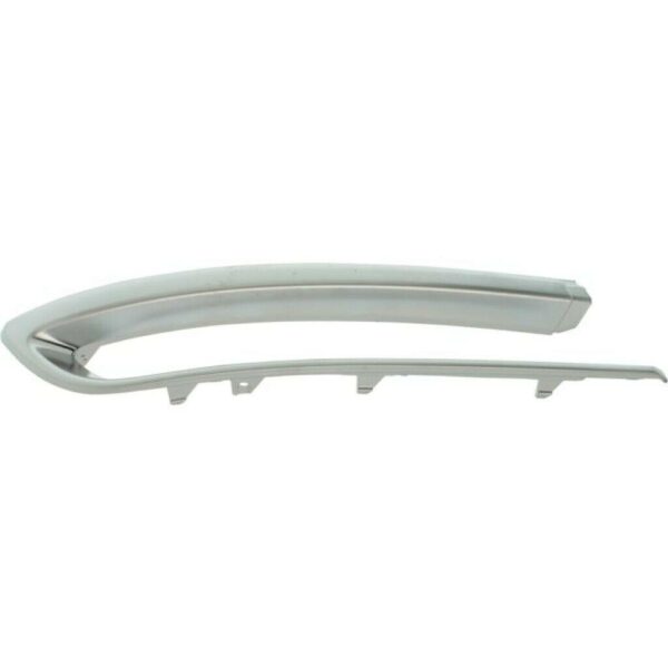 Bumper Moulding Rear Driver Side Bmw 5 Series 2014-2016 Without M Pkg Modern Line Chrome/Silver , BM1146113 - Image 4