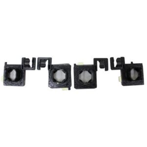 Bumper Sensor Mounting Bracket Kit Rear Bmw 5 Series 2011-2016 (4-Pcs) M-Pkg , BM1199100