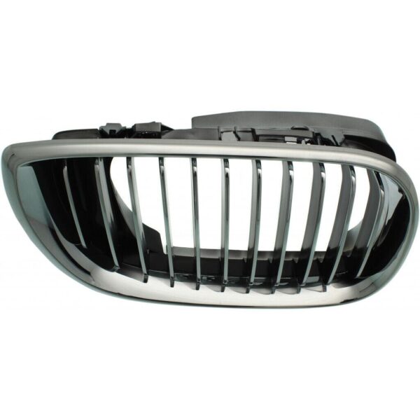 Grille Passenger Side Bmw 3 Series Wagon 2002-2005 Chrome.Black , BM1200129 - Image 5