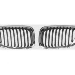 Grille Passenger Side Bmw 3 Series Coupe 2000-2003 Chrome , BM1200135