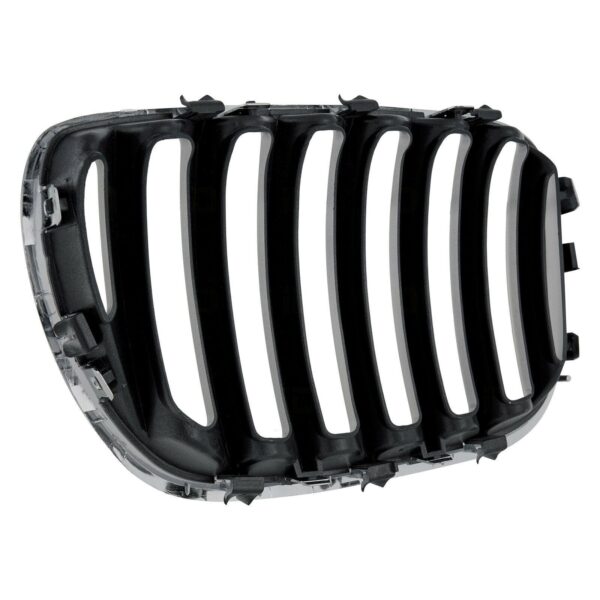 Grille Driver Side Bmw X5 2004-2006 Chrome/Silver With Titanium , BM1200159 - Image 4