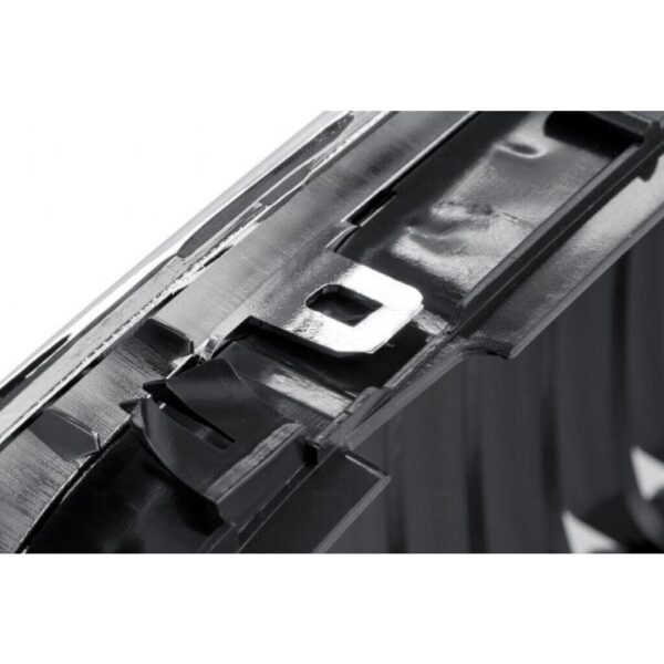 Grille Driver Side Bmw 3 Series Coupe 1999-2006 Black With Chrome Trim , BM1200164 - Image 5