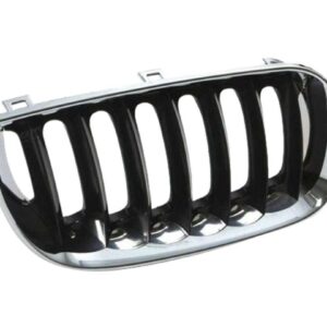 Grille Passenger Side Bmw X3 2004-2006 Chrome.Black , BM1200169