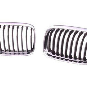 Grille Passenger Side Bmw 3 Series Sedan 2009-2011 Chrome , BM1200193