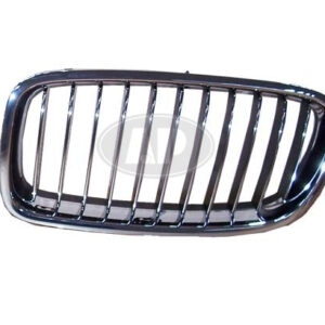 Grille Driver Side Bmw 3 Series Sedan 2012-2018 Chrome/Black Std Model , Bm1200232U - Hunt Parts