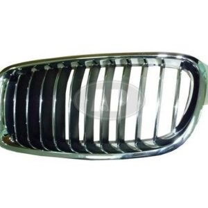 Grille Driver Side Bmw 3 Series Sedan 2012-2018 Chrome/Black Luxury , BM1200234