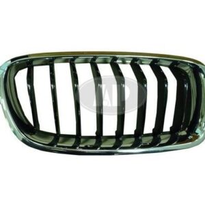Grille Passenger Side Bmw 3 Series Sedan 2012-2018 Chrome/Black Sport , BM1200235