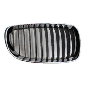 Grille Passenger Side Bmw 1 Series 2008-2013 Chrome/Black Coupe/Conv , BM1200237