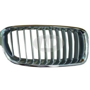 Grille Passenger Side Bmw 3 Series Sedan 2012-2018 Chrome/Silver , BM1200239