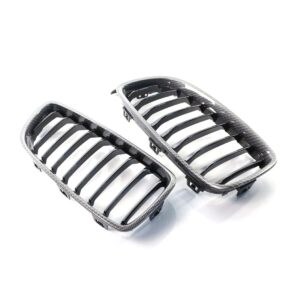 Grille Driver Side Bmw 428I 2014-2016 Chrome/Black Luxury Model , BM1200262