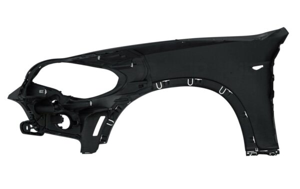 Fender Front Passenger Side Bmw X5 2007-2010 With Side Lamp Hole With Head Lamp Washer Hole , BM1241146 - Image 3