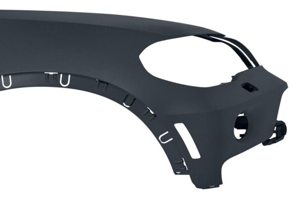 Fender Front Passenger Side Bmw X5 2007-2010 With Side Lamp Hole With Head Lamp Washer Hole Capa , BM1241146C - Image 5