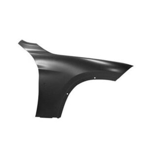 Fender Front Passenger Side Bmw X1 2013-2015 Without Side Lamp Hole Steel , BM1241163