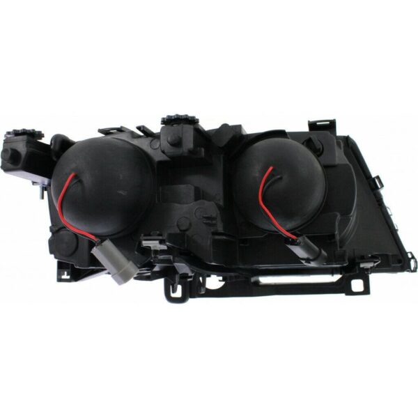 Head Lamp Driver Side Bmw 3 Series Sedan 2002-2005 Halogen Black High Quality , BM2502122 - Image 2