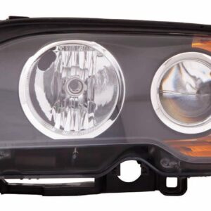 Head Lamp Driver Side Bmw 3 Series Coupe 2003-2006 Halogen Amber Turn Signal High Quality , BM2502143