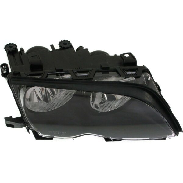 Head Lamp Passenger Side Bmw 3 Series Wagon 2002-2005 Halogen Black High Quality , BM2503122 - Image 4