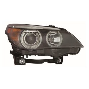 Head Lamp Passenger Side Bmw 5 Series 2004-2007 Hid Without Auto Adjust High Quality , BM2503125