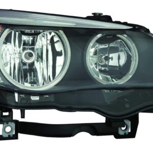 Head Lamp Passenger Side Bmw 5 Series 2004-2007 Halogen High Quality , BM2503133