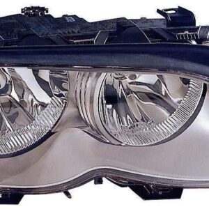 Head Lamp Passenger Side Bmw 3 Series Wagon 2002-2005 Chrome Halogen High Quality , BM2503165