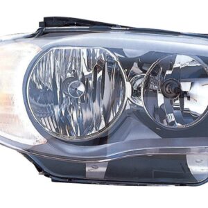 Head Lamp Passenger Side Bmw 1 Series 2008-2011 Halogen High Quality , BM2519118