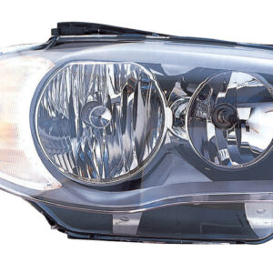 Head Lamp Passenger Side Bmw 1 Series 2008-2011 Halogen Capa , Bm2519118C - Hunt Parts