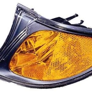 Side Marker Lamp Driver Side Bmw 3 Series Wagon 2002-2005 Amber Lens Black Bezel High Quality , BM2520109