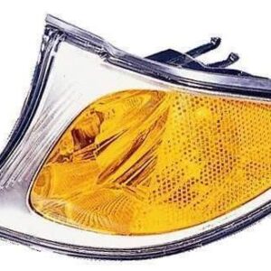 Side Marker Lamp Driver Side Bmw 3 Series Wagon 2002-2005 Amber With Chrome Bezel High Quality , BM2520110