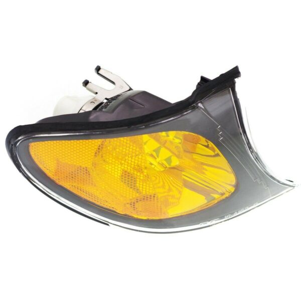 Side Marker Lamp Passenger Side Bmw 3 Series Sedan 2002-2005 Amber Lens Black Bezel High Quality , BM2521109 - Image 4