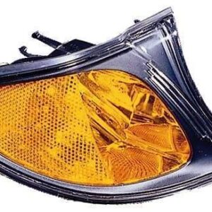 Side Marker Lamp Passenger Side Bmw 3 Series Sedan 2002-2005 Amber Lens Black Bezel High Quality , BM2521109