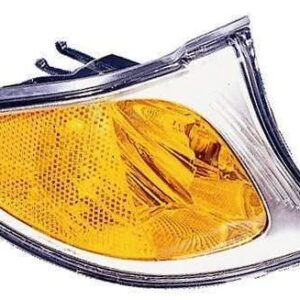 Side Marker Lamp Passenger Side Bmw 3 Series Sedan 2002-2005 Amber With Chrome Bezel High Quality , BM2521110