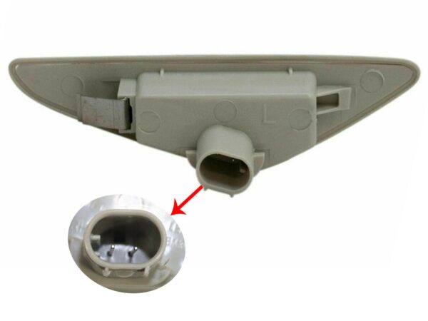 Repeater Lamp Driver Side Bmw 3 Series Coupe 2003-2006 Clear High Quality , BM2570115 - Image 3