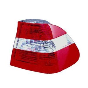 Tail Lamp Passenger Side Bmw 3 Series Sedan 2002-2005 Clear/Red High Quality , BM2801111