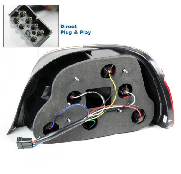 Tail Lamp Driver Side Bmw 5 Series 2001-2003 Without Clear Lens High Quality , BM2818103 - Image 3