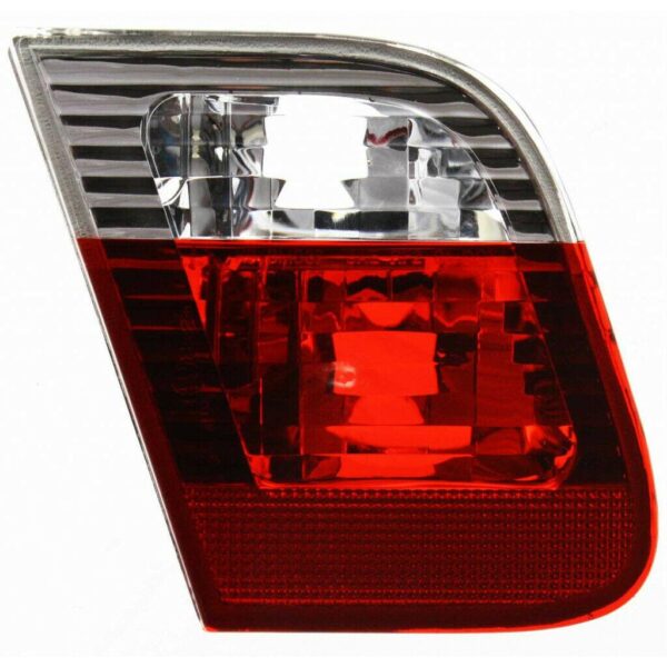 Trunk Lamp Driver Side Bmw 3 Series Sedan 2002-2005 (Back-Up Lamp) Clear/Red Lens High Quality , BM2882104 - Image 2