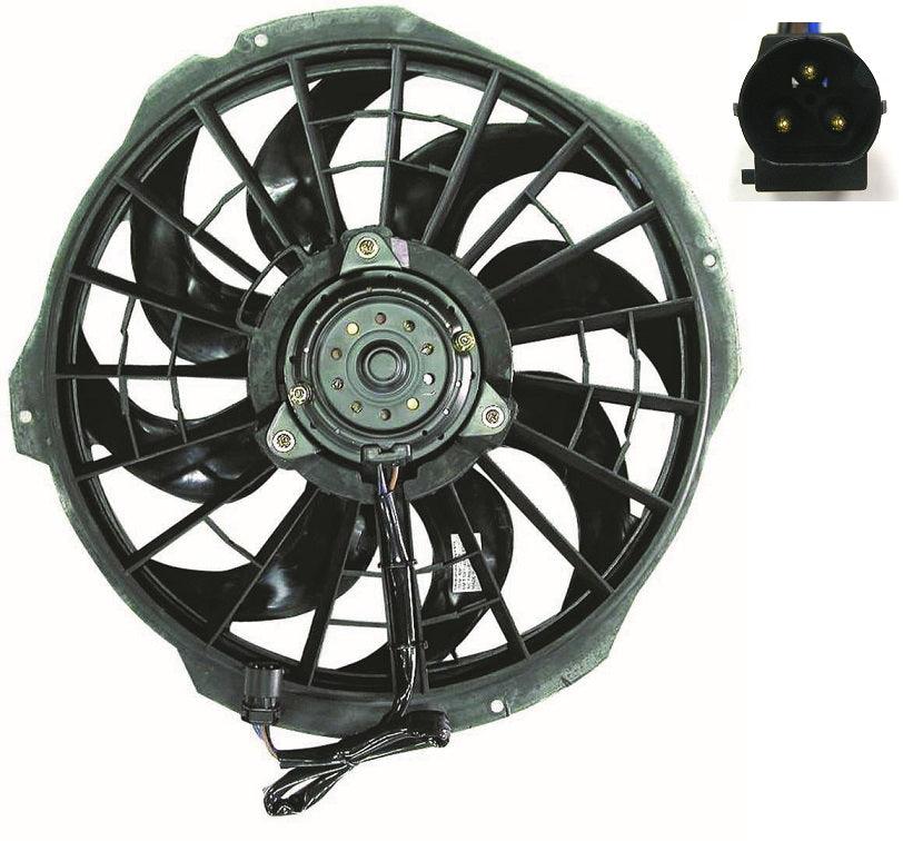 Ac Fan Assembly Bmw 3 Series Convertible 1993-1997 (With Fan Assembly Cover) , BM3113106