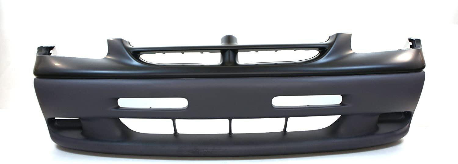 Bumper Front Dodge Caravan 1996-1998 Matte Without Fog , CH1000272B