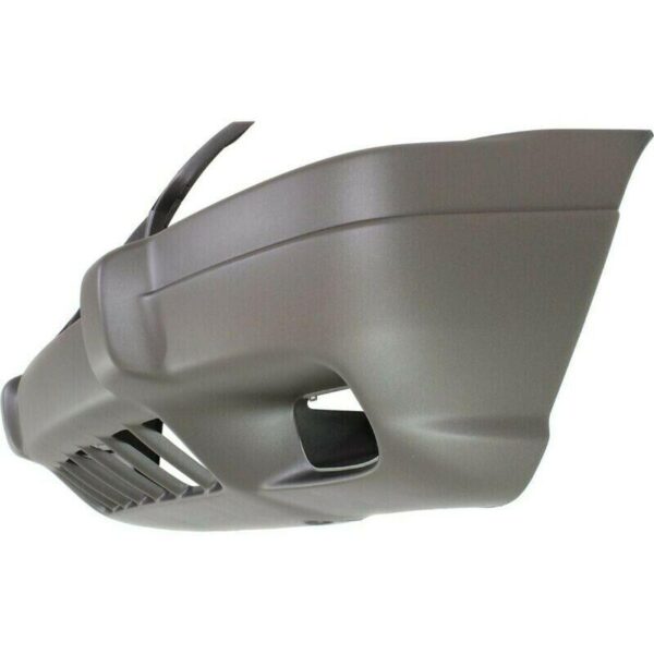 Bumper Front Jeep Grand Cherokee 1999-2003 With Fog Lamp Hole Larido Textured Gray/Brownstone , CH1000312 - Image 3