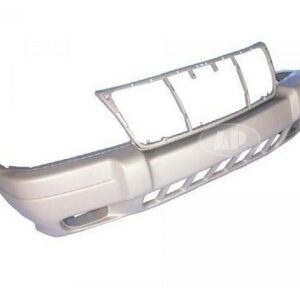 Bumper Front Jeep Grand Cherokee 1999-2003 With Fog Lamp Hole Larido Textured Gray/Brownstone , CH1000312