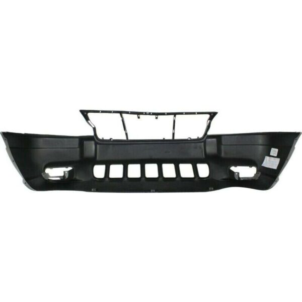 Bumper Front Jeep Grand Cherokee 1999-2003 With Fog Lamp Hole Larido Textured Gray/Brownstone , CH1000312 - Image 5