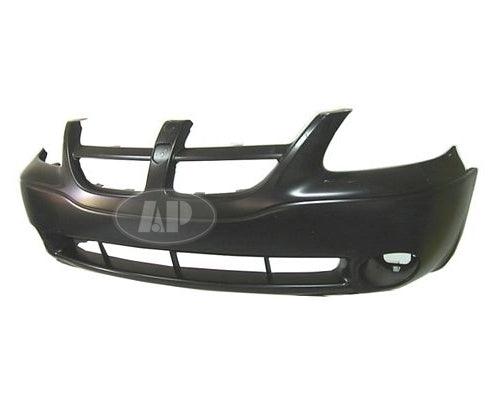 Bumper Front Dodge Caravan 2001-2004 Primed Se With Fog Lamp Hole , CH1000328