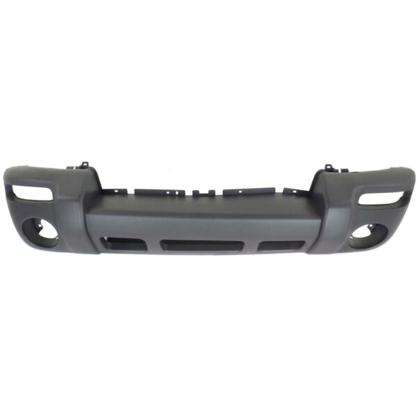 Bumper Front Jeep Liberty 2002-2004 Textured-Gray Ltd/Sport 02-04 Capa , CH1000367C - Image 4