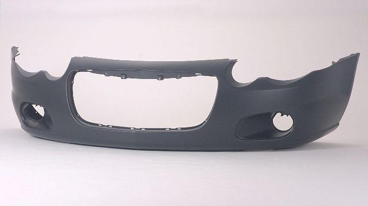 Bumper Front Chrysler Sebring Convertible 2004-2006 Primed With Fog Lamp Hole , CH1000400
